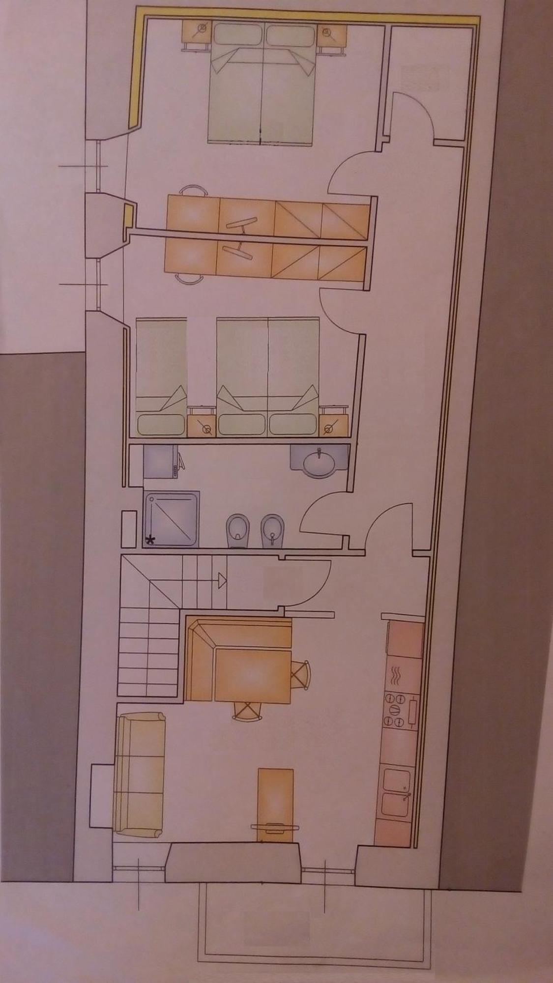 莫尔韦诺Casa Rondine公寓 外观 照片